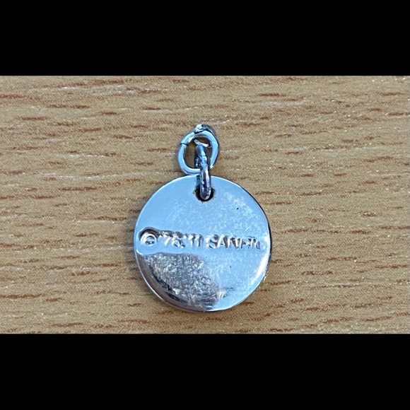 Small Swarovski Pendant with Pink Stone - Picture 2 of 2